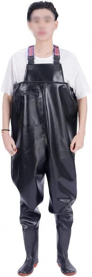 Visserij Broek Waadbroek Wateractiviteiten Antislip Laarzen 1.8kg Zwart