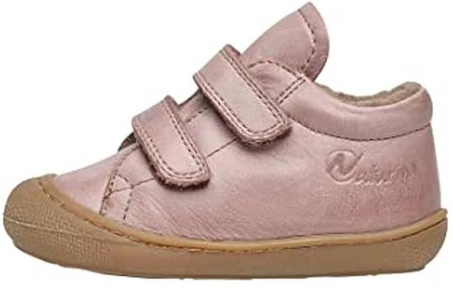 Vl Gymschoenen voor Jongens Uniseks Zachte Nappaleer Kruipschoenen met Klittenband