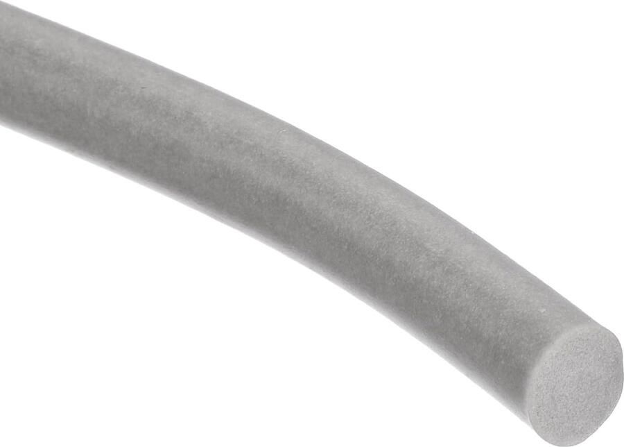 Voegenvulprofiel siliconen afdichtsnoer 8 mm OD 6 5 m 21 ft voegafdichtband rond koord sponsrubber voegenafdichtsnoer voor lagers schuimbuisisolatie afdichting raamvoegen grijs