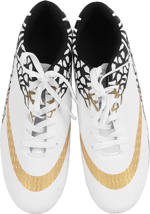 Voetbal Schoenen Lage Grasschoenen Buiten Sporten Ade de Gaten Non-slip Wit