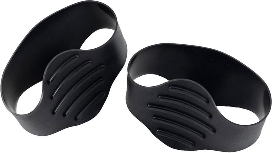 Voetbal veterhoezen Veterschoen clips Sportactiviteiten Hoge grip siliconen 13 x Zwart