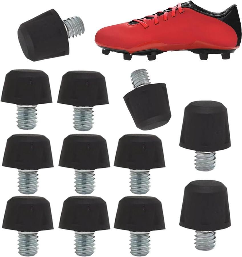 Voetbalschoen Noppen Sport Accessoires Verbeteren Grip Zeer Sterk Composiet 8 & 11 mm Zwart