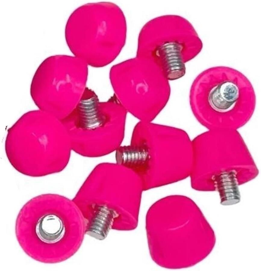 Voetbalschoen Noppen Vervang Noppen Sport Grip Slijtvast Ontwerp 48 stuks Roze