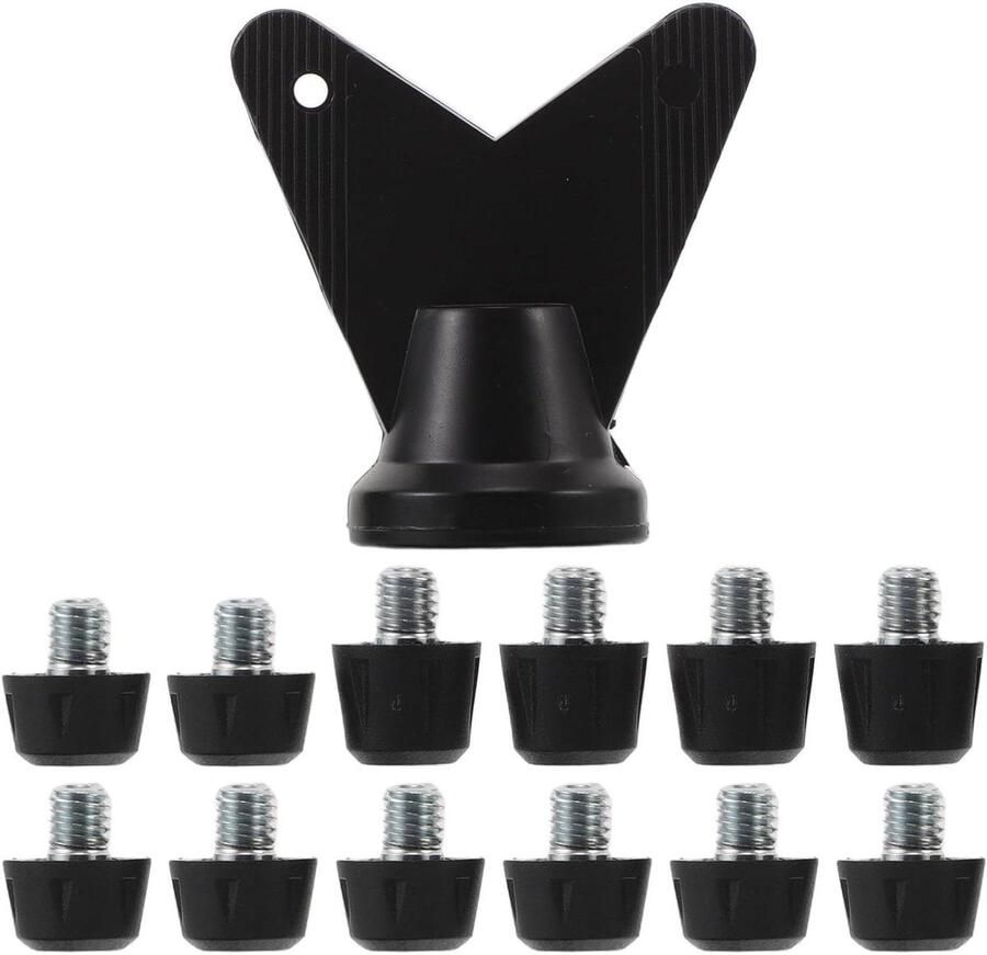 Voetbalschoen Noppen Vervangende Noppen Sport Training Inclusief Nagelverwijderaar 15 mm en 18 mm Multi