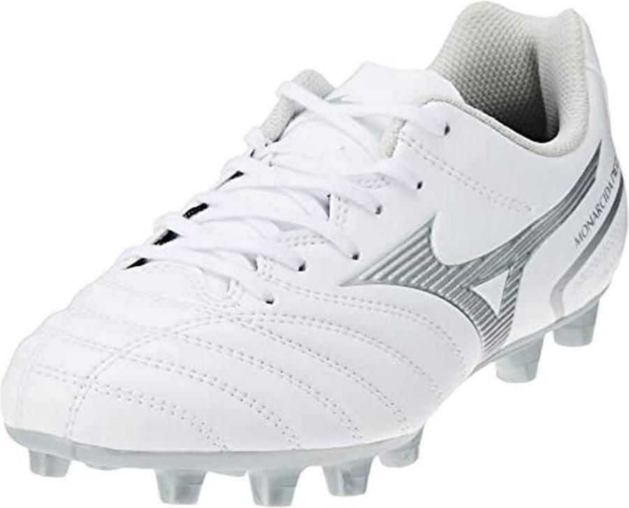 Voetbalschoen voor kinderen met schroefnoppen en brede pasvorm