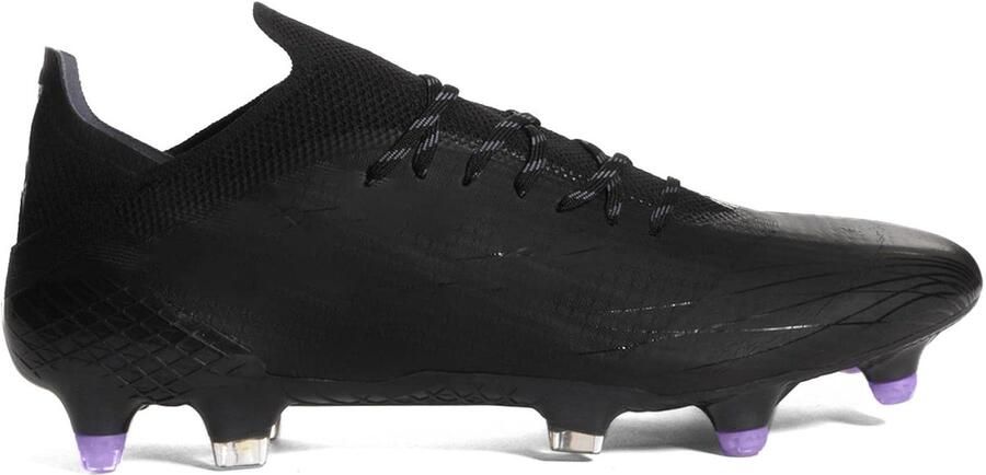 Voetbalschoenen 12 x voetbalnoppen standaard schroefdraad met 2 x sleutelsleutels (doorschijnend lila)