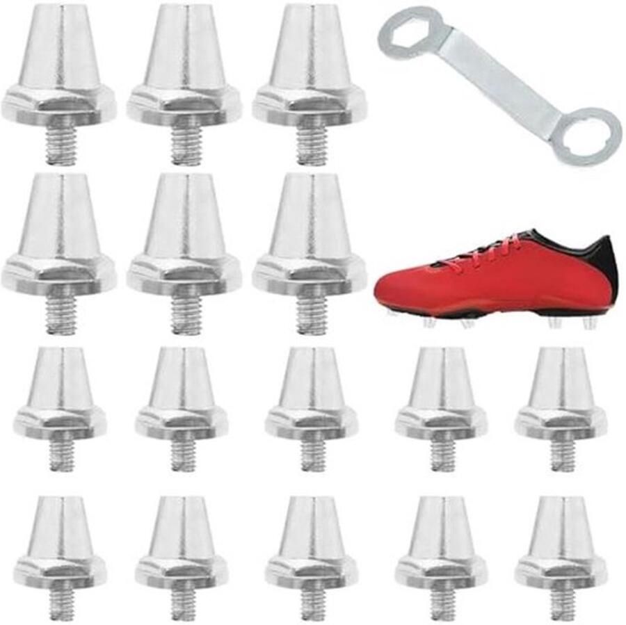 Voetbalschoenen 16 Stuks met Noppen voor Aluminium Voetbalschoenen