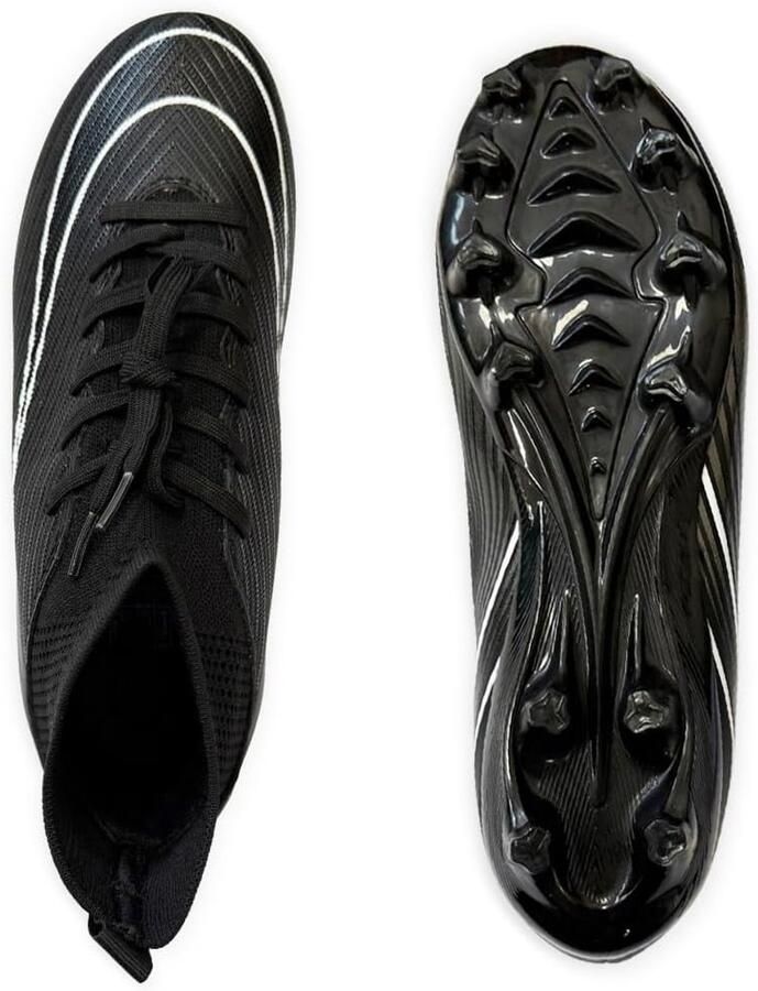 Professionele Voetbalschoenen met Noppen voor en Stevige Grip op Gras