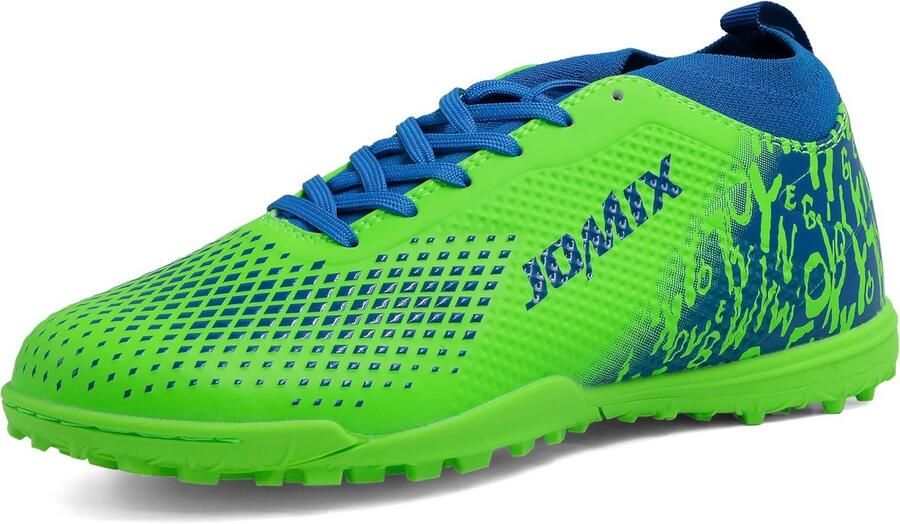 Voetbalschoenen Heren TF Kunstgras Noppen Lichtgewicht en Sterke Grip