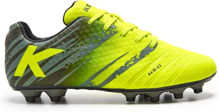 Voetbalschoenen Kunstgras & Firm Ground Lichtgroen Zwart