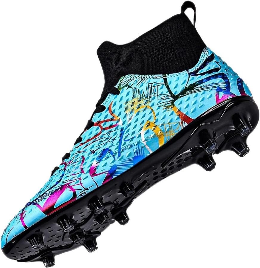 Voetbalschoenen High Top Spikes voor Jeugd en Heren voor Outdoor Training en Wedstrijden