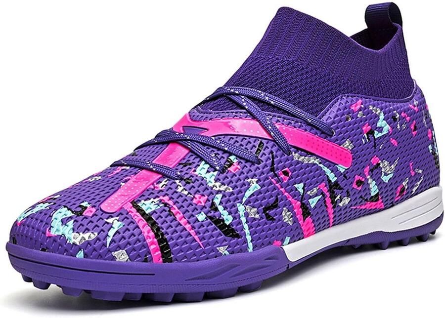 Voetbalschoenen Jongens FG AG Professionele Lichtgewicht Trainingsschoenen voor Kunstgras en Natuurgras