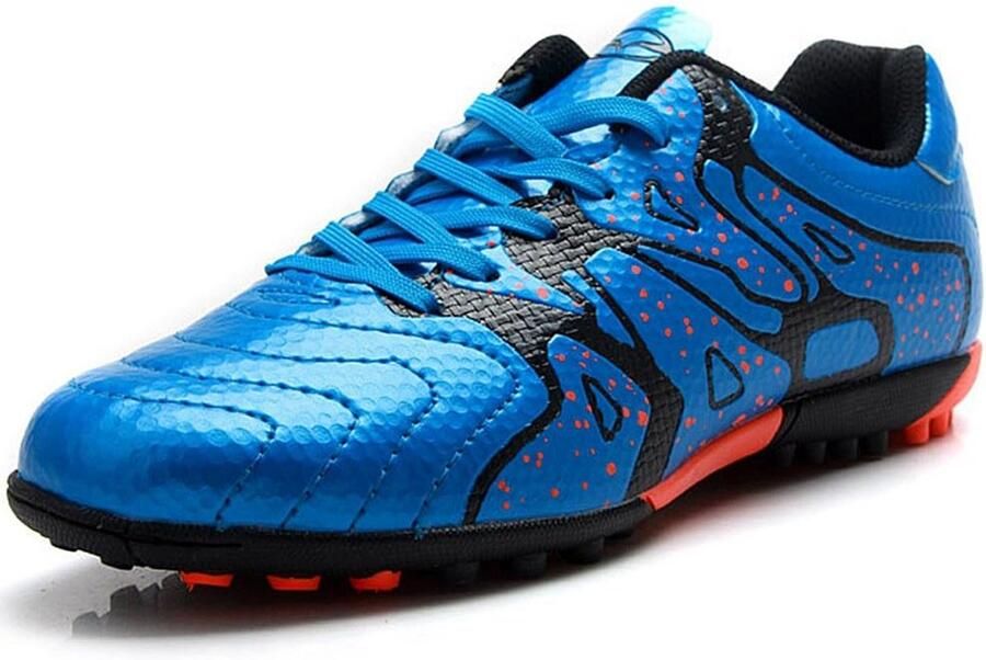 Voetbalschoenen Jongens Kunstleer met Harde Zool Stevige Sportschoenen