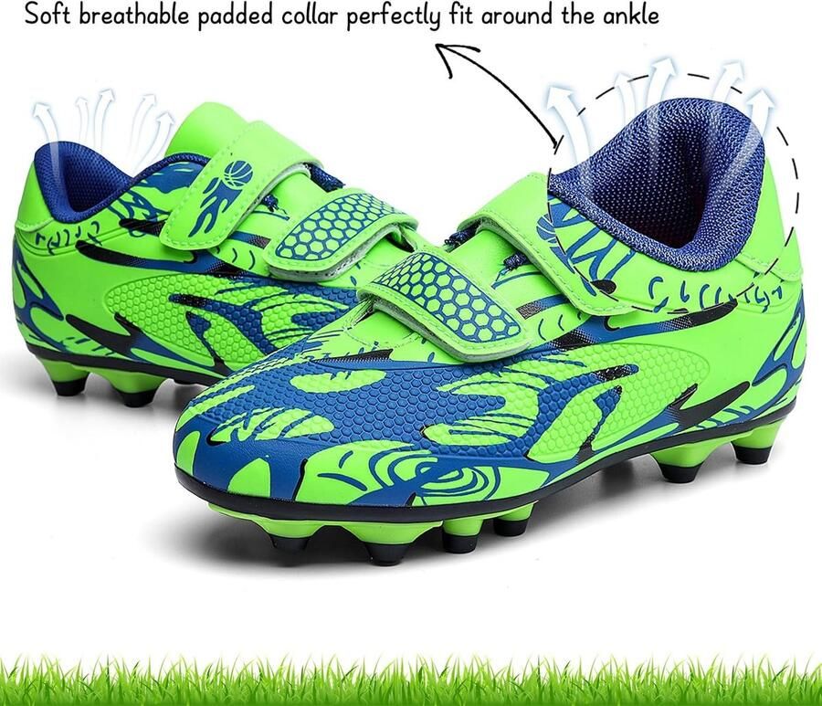 Voetbalschoenen Jongens Low-Top Spikes Voetbalschoenen Kinderen Teenage Voetbalschoen Outdoor Professionele Trainingsschoenen Soccer Schoenen