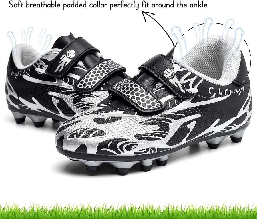 Voetbalschoenen Jongens Low-Top Spikes Voetbalschoenen Kinderen Teenage Voetbalschoen Outdoor Professionele Trainingsschoenen Soccer Schoenen