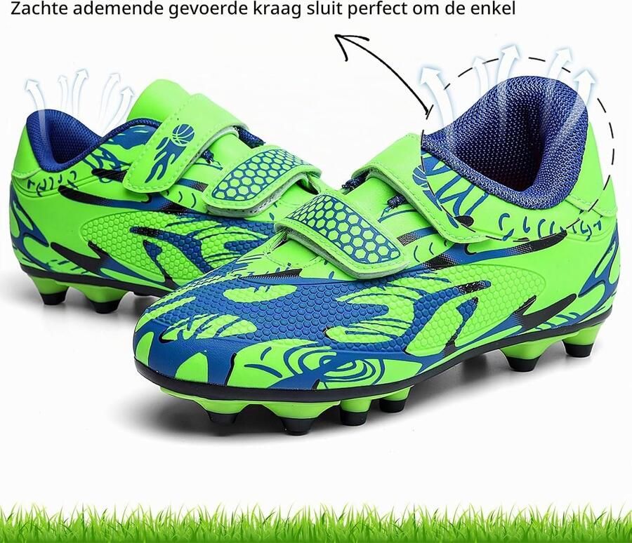 Voetbalschoenen Jongens Low-Top Spikes Voetbalschoenen Kinderen Teenage Voetbalschoen Outdoor Professionele Trainingsschoenen Soccer Schoenen
