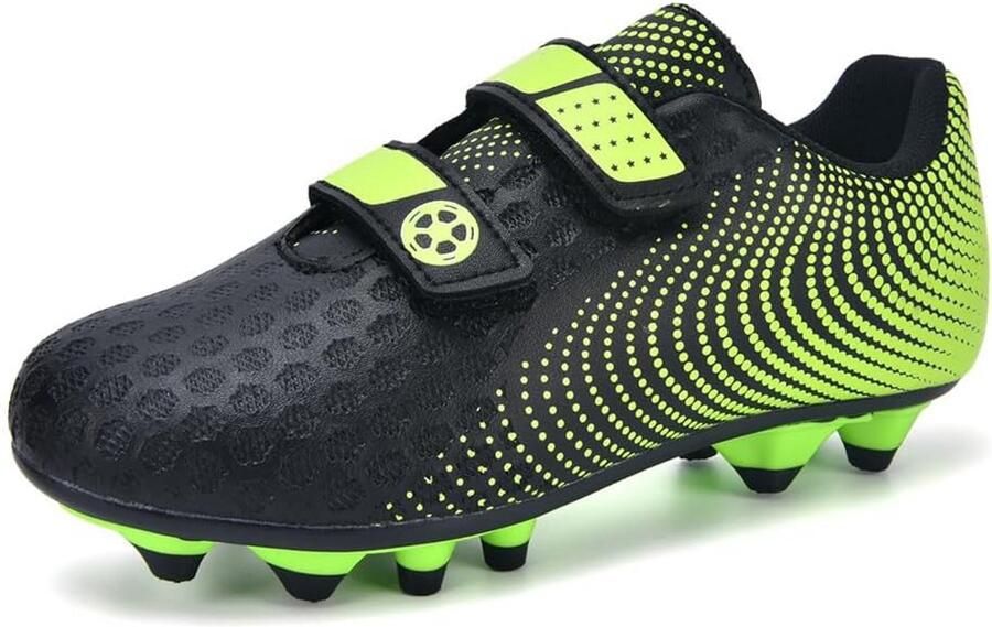 Voetbalschoenen Kinderen en Lichtgewicht Anti-Slip Trainingsschoenen voor Firm Ground