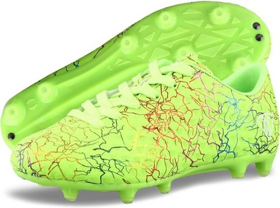 Voetbalschoenen voor Kinderen Noppenschoenen voor Buiten Geschikt voor en