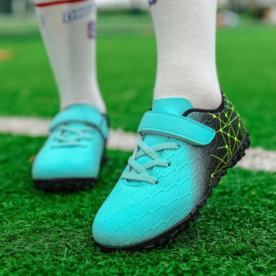 Voetbalschoenen Kinderen met Lage Nop voor Kunstgras en Binnen