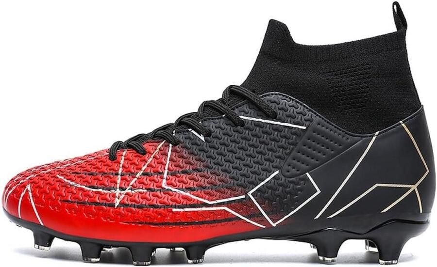 Voetbalschoenen met Hoge Enkel voor Heren en Kinderen AG TF Antislip Trainingsschoenen