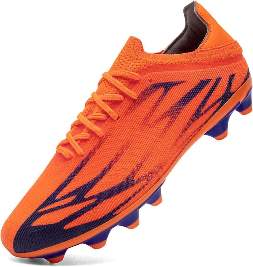 Voetbalschoenen Oranje EU Professionele Noppen Schoenen Voor Heren