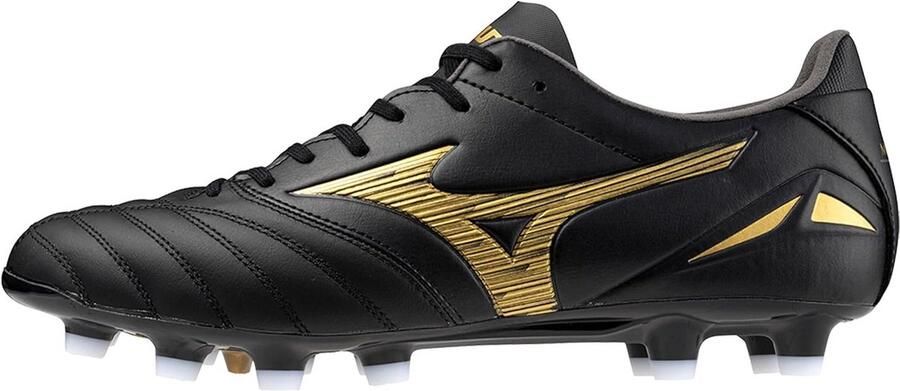 Voetbalschoenen Pro MD Zwart Goud Unisex Hoogwaardige Spikes