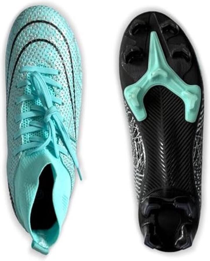 Voetbalschoenen voor heren met hoge enkel antislip TF AG voor professionele trainingen en outdoor gebruik