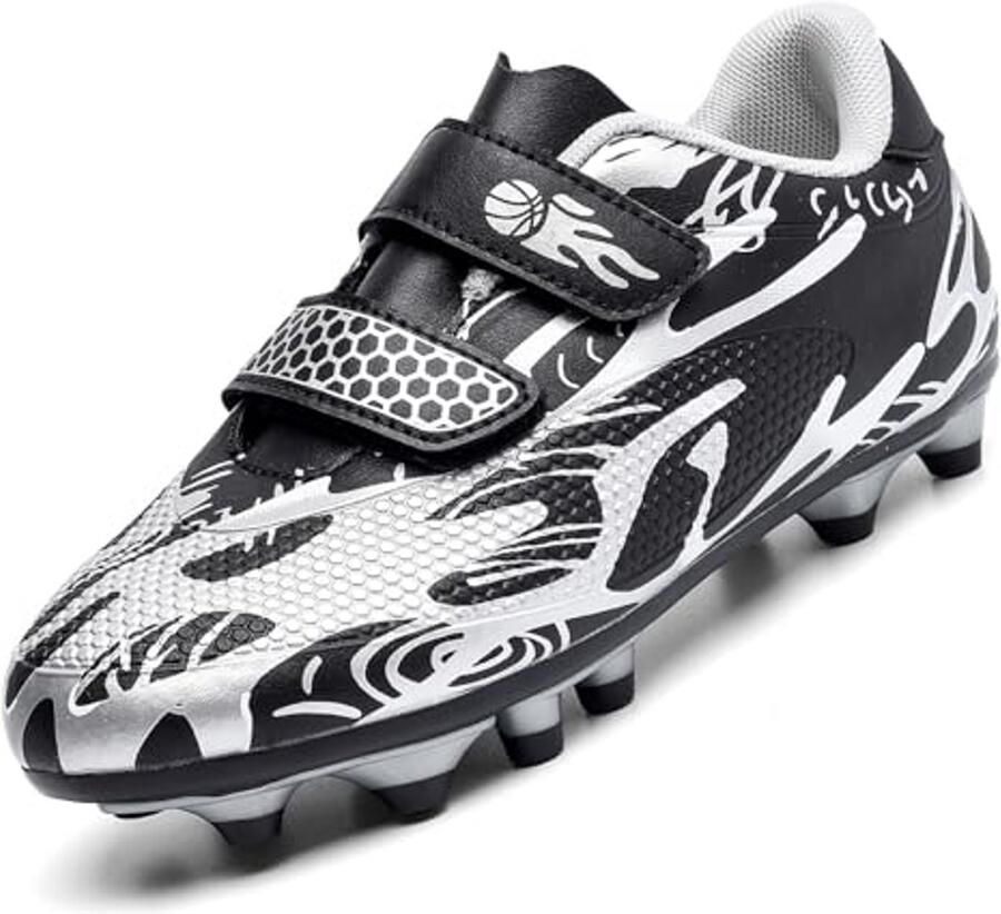 Voetbalschoenen voor Jongens Laagschoenen met Spikes voor Training en Buiten Activiteiten