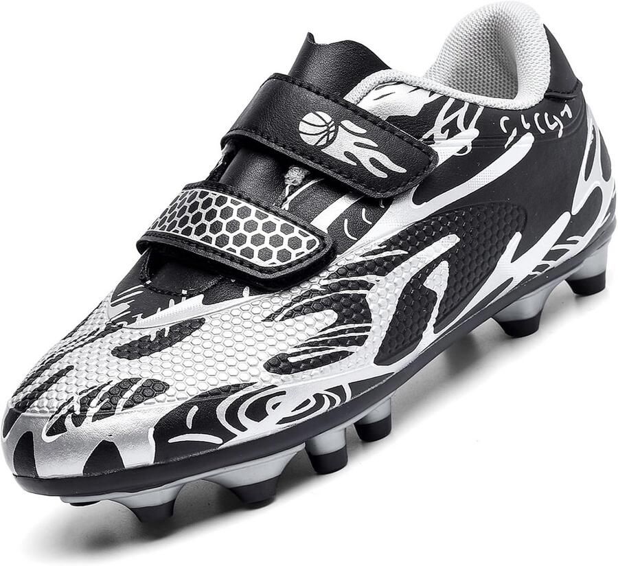 Voetbalschoenen voor Jongens Low-Top Spikes voor Outdoor en Training