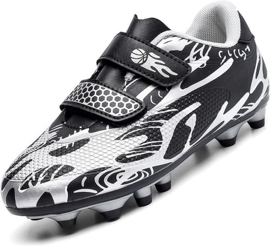 Voetbalschoenen voor Jongens Low-Top Spikes voor Outdoor en Training