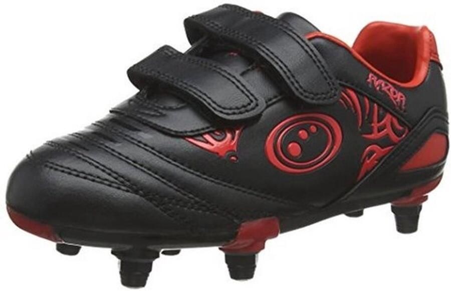 Voetbalschoenen voor jongens met 6 studs en makkelijke sluiting