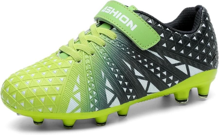 Voetbalschoenen voor jongens Outdoor hardcourt Veelzijdige gymschoenen voor kinderen van 32-38 EU Trendy ontwerp met verstevigde neus Vetersluiting voor een perfecte pasvorm