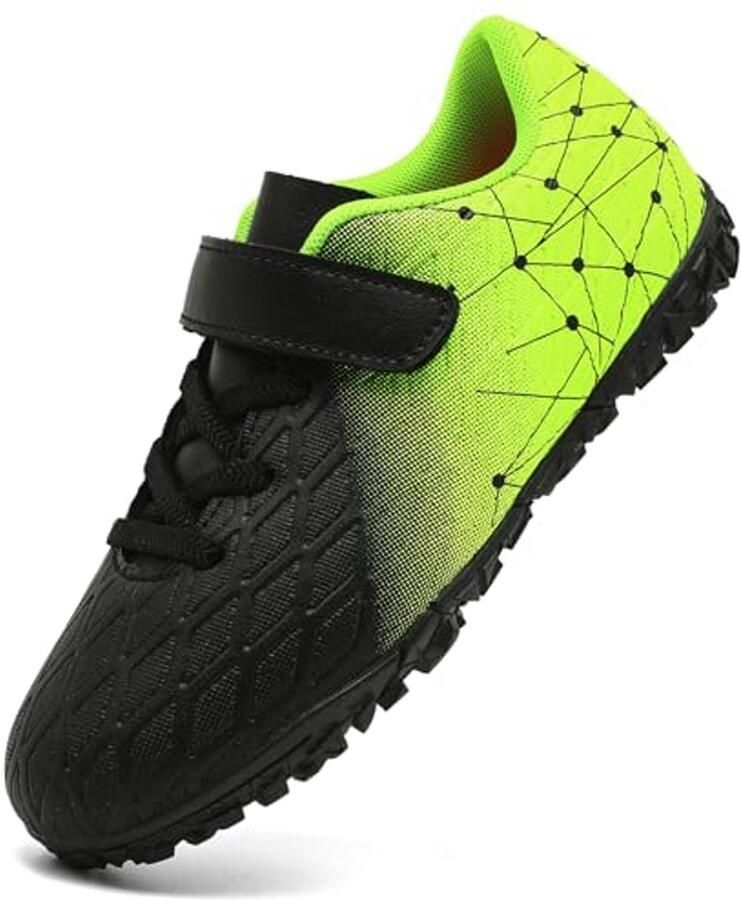 Voetbalschoenen voor Kinderen Antislip Lage Noppen Geschikt voor Kunstgras en Binnen