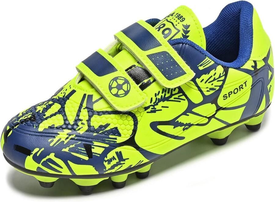 Voetbalschoenen voor Kinderen en Duurzame Sneakers met Klittenband