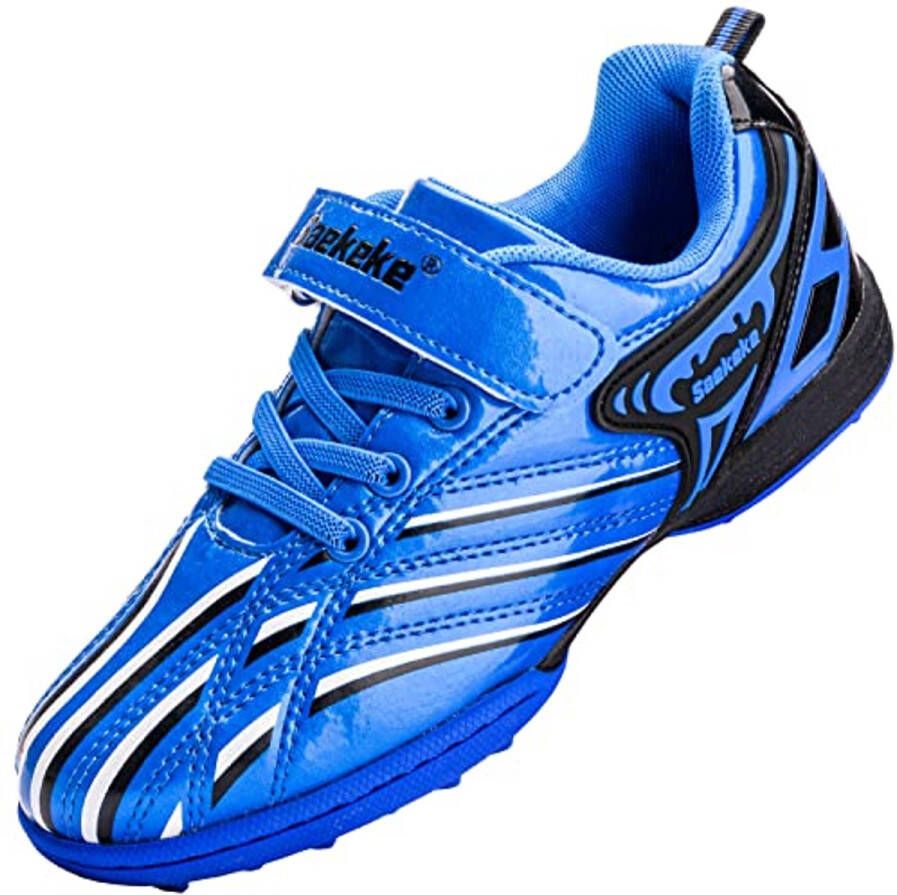 Voetbalschoenen voor Kinderen met Klittenbandsluiting Antislip Trainingsschoenen voor en