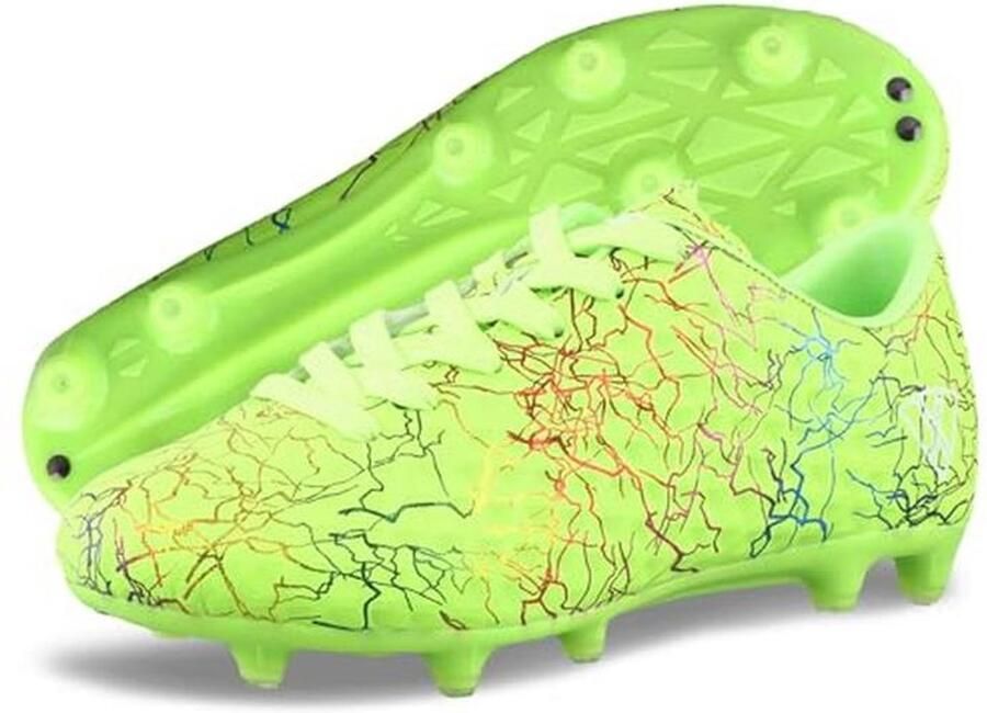 Voetbalschoenen voor Kinderen Noppenschoenen voor Buiten Geschikt voor en