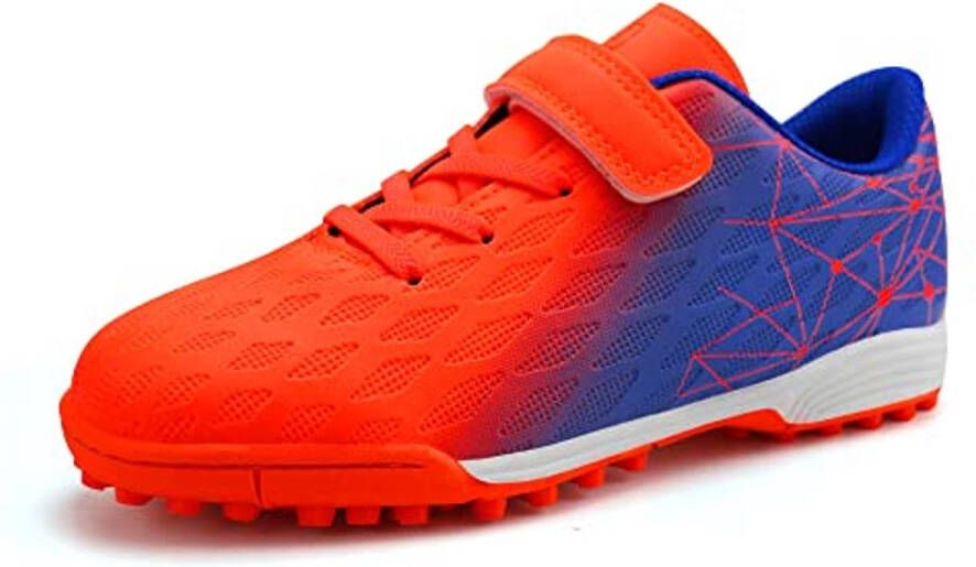 Voetbalschoenen voor kinderen van 31 EU Oranje Blauw Geschikt voor Kunstgras