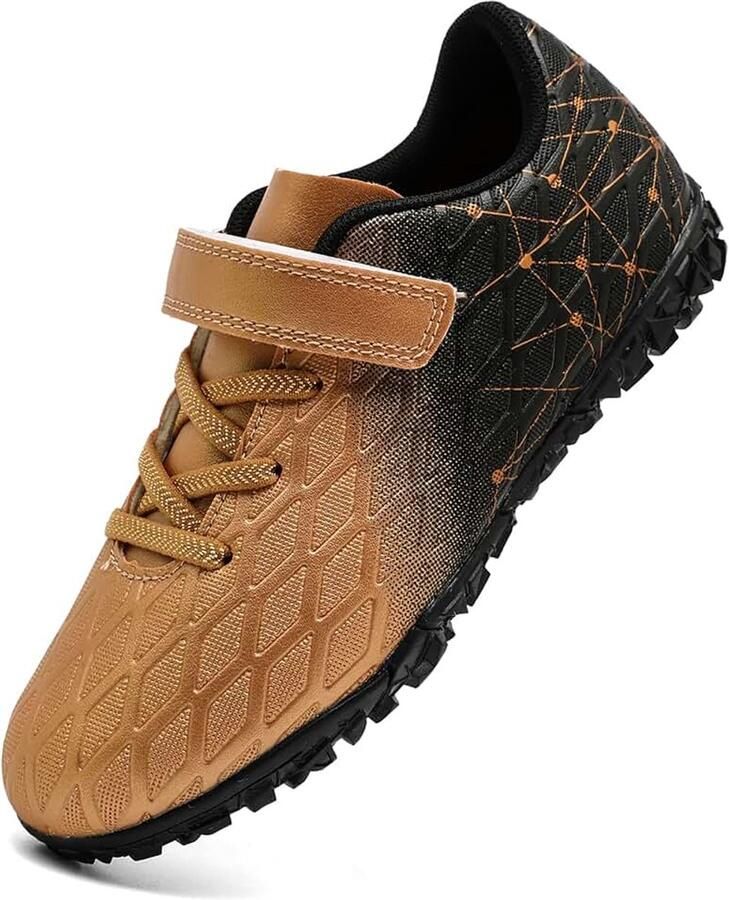 Voetbalschoenen voor kinderen voetbalschoenen met lage noppen voor kunstgras binnen antislip voor training en voetbal voor jongeren voetbalschoenen