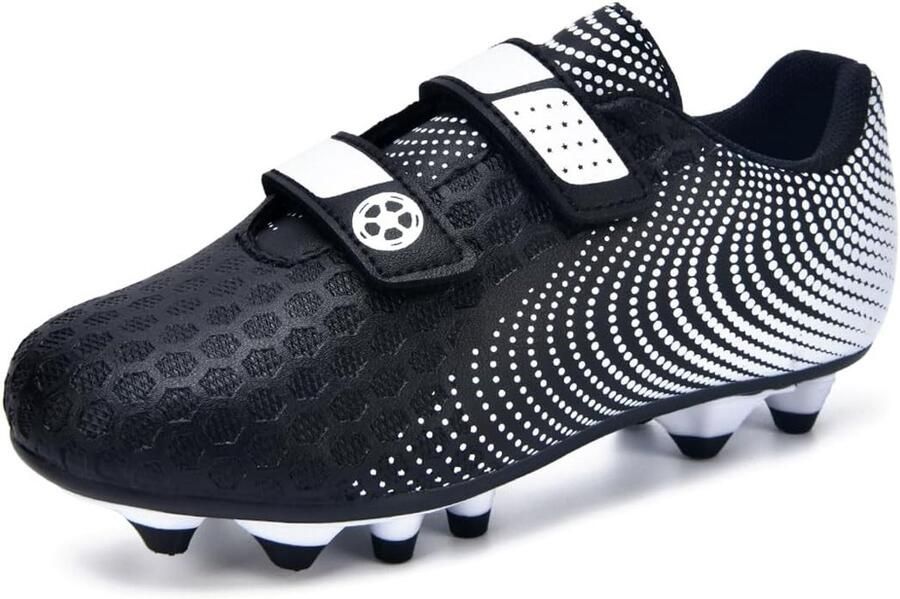 Voetbalschoenen Zwart-Wit 35 EU Antislip en Ade d Voor en