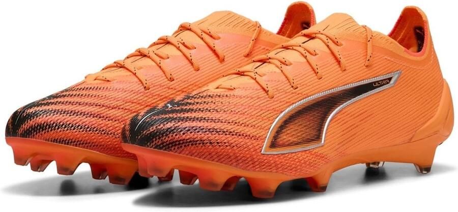 Voetbalschoenen Zwart Oranje Unisex
