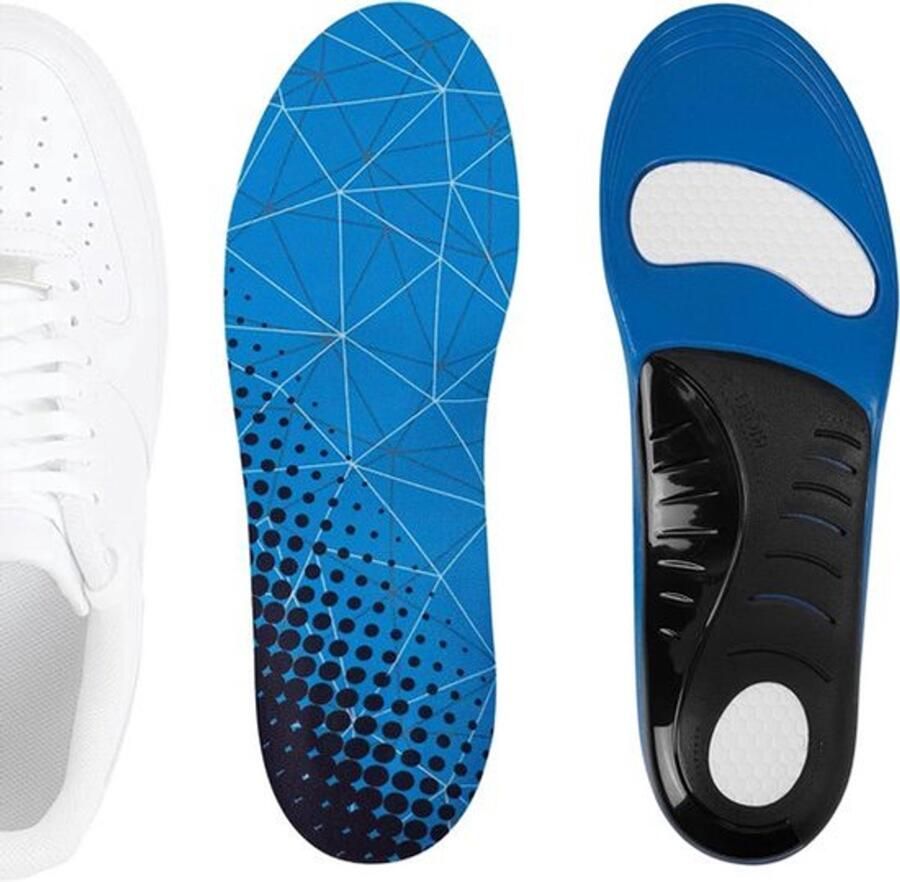 Voetboog Steunzolen Schoeninzetstukken Schokabsorberend Compatibel Grijs Zwart Voetboog Ondersteuning Geschikt voor Sportschoenen