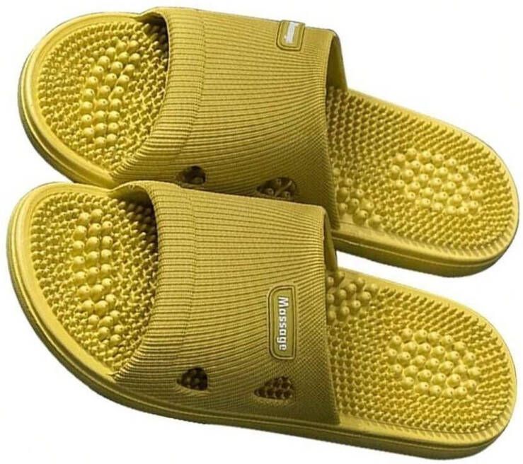 Voetmassage-pantoffels acupressuur massageschoenen voor en antislip pantoffels sandalen voetmassageapparaat voor plantaire fasciitis verlicht vermoeidheid