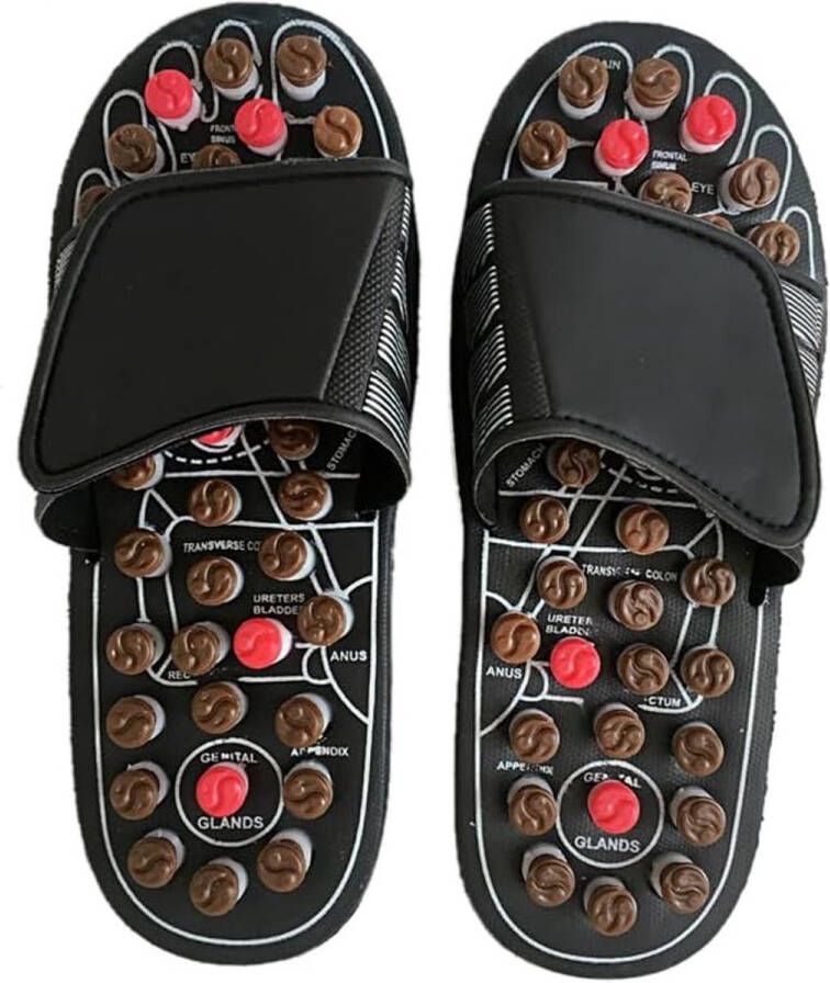 Voetmassage Slippers Sandalen Reflexologie Neuropathie Plantar Fasciitis Artritis Pijnverlichting en Verbetering van Circulatie Cadeaus voor Mama en Papa