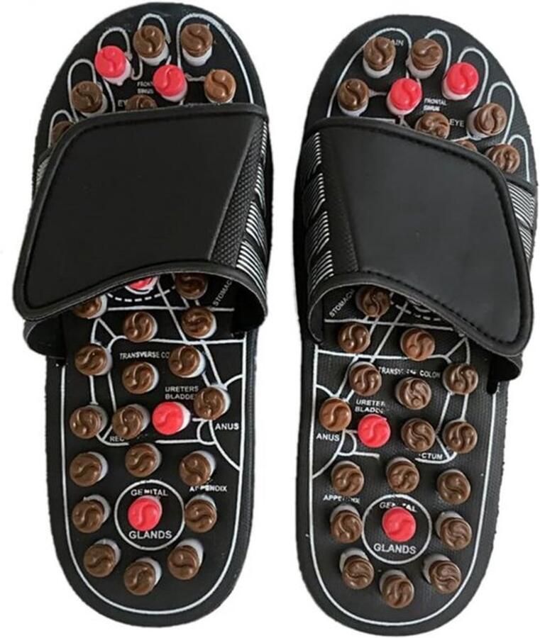 Voetmassage Slippers Sandalen Reflexologie Neuropathie Plantar Fasciitis Artritis Pijnverlichting en Verbetering van Circulatie Cadeaus voor Mama en Papa