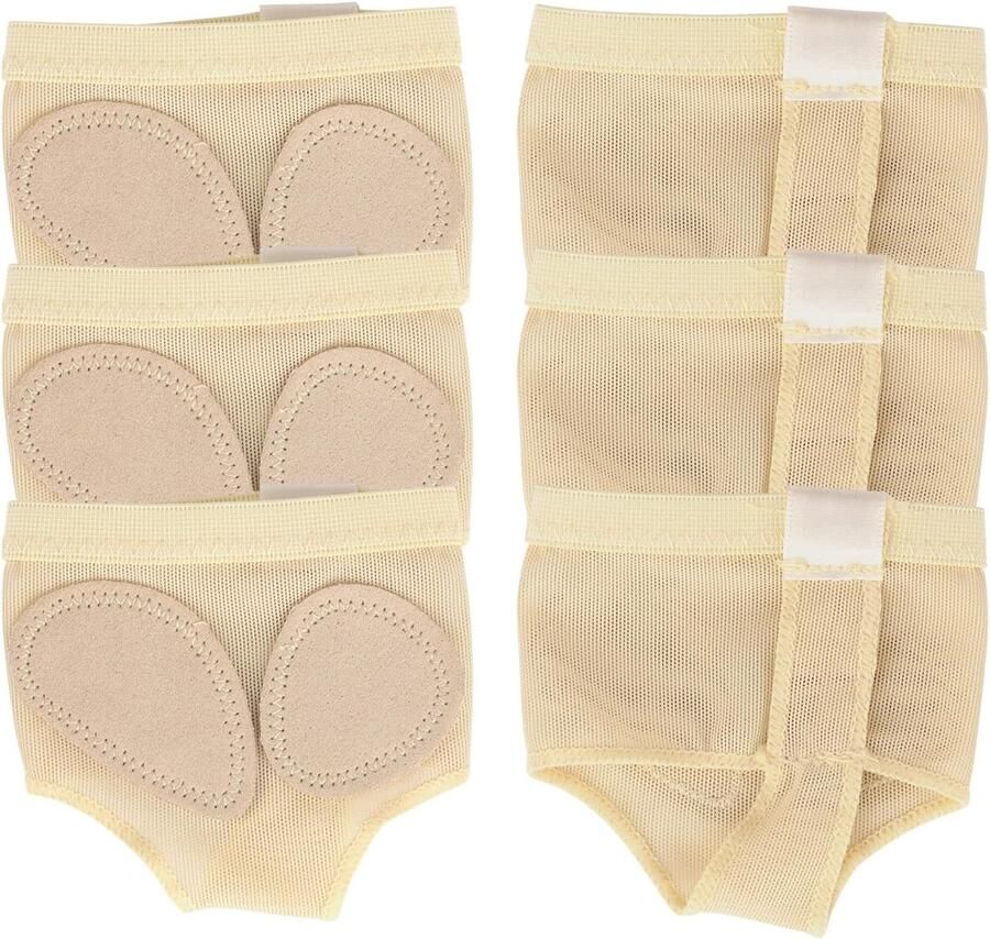 Voetstrings voor dansschoenen 7 x comfortabele teenstrings antislip halve zool ideaal voor danslessen ShopVlot