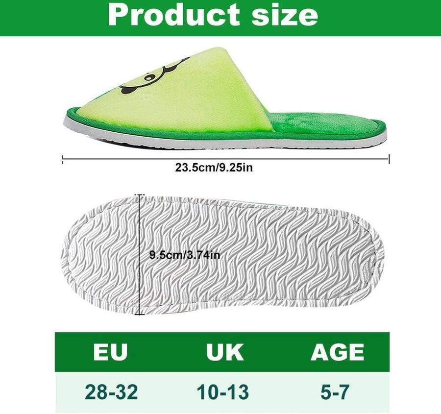 Vouwbare antislip badslippers Wasbare spa-slippers voor thuis en hotelgebruik geschikt voor nen en kinderen Groen L XL
