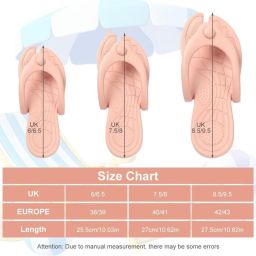 Vouwbare Dames Flip Flops Lichtgewicht Reis Slippers Antislip Sandalen voor Yoga en Thuisgebruik Sneldrogend en Comfortabel