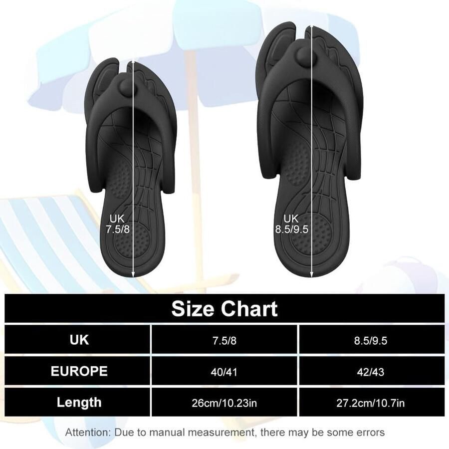 Comfortabele Flip Flops met Antislip Zool voor nen en Ideaal voor Strand Vakantie en Sportactiviteiten Zwart