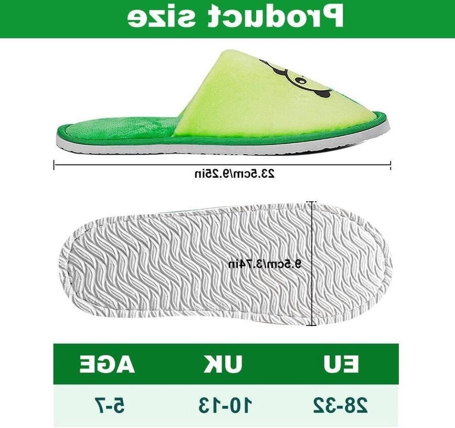 Vouwbare en Wasbare Antislip Slippers voor Thuis en Hotelgebruik Geschikt voor nen en Kinderen Groene L XL