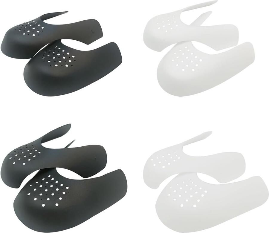 Vouwbare schoenbeschermers met ade de gaten 2 maten snijdbare en universele anti-vouw beschermers voor sneakers en Air Force